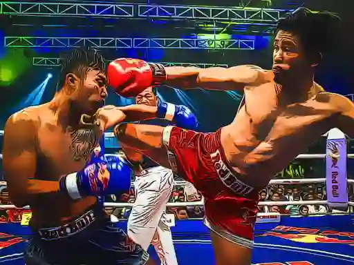 Spel MuayThai Fighters Jigsaw online