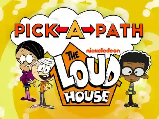 Spel The Loud House Pick-a-Path online