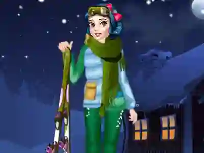 Spel Princess Winter Skiing online