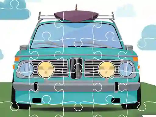 Spel Retro Cars Jigsaw online