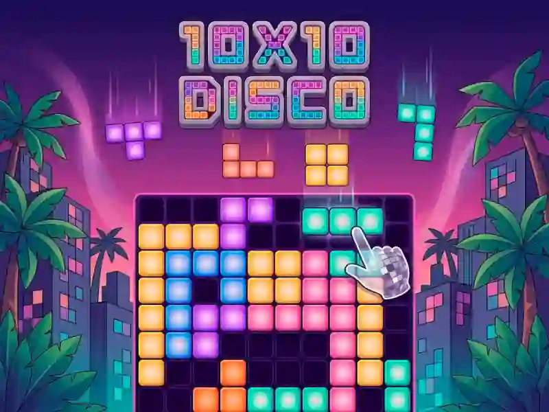 Spel 10x10 Disco online