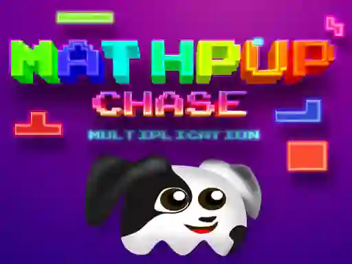 Spel Mathpup Chase Multiplication online
