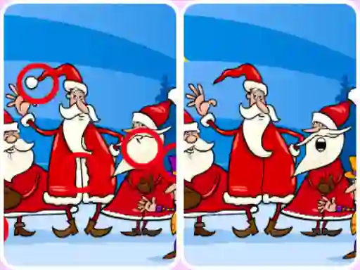 Spel Christmas Photo Differences-2 online