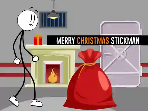 Spel Merry Christmas Stickman online