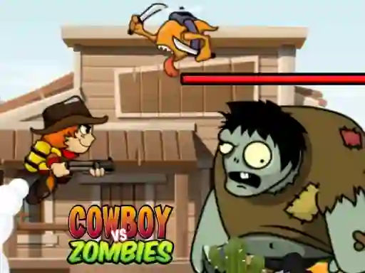 Spel Cowboy vs Zombies online