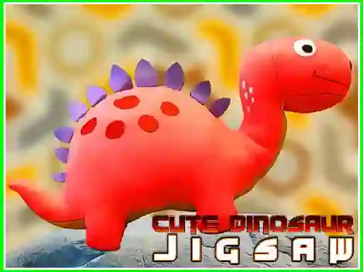 Spel Cute Dinosaur Jigsaw online