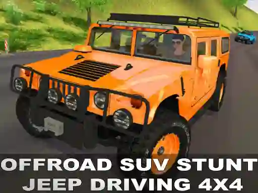 Spel Offroad Suv Stunt Jeep Driving 4x4 online