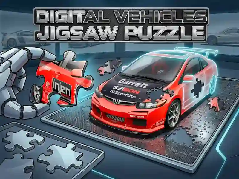 Spel Digital Vehicles Jigsaw Puzzle online