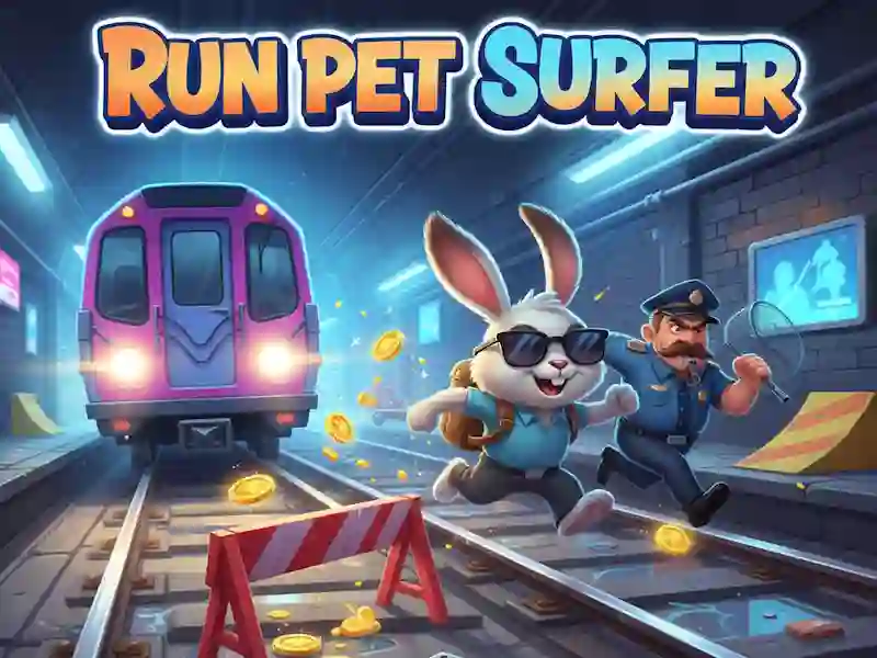 Spel Run Pet Surfer online