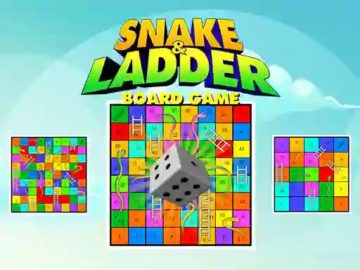 Spel Snake and Ladder Board Game online