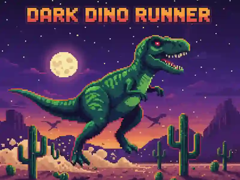 Spel Dark Dino Runner online