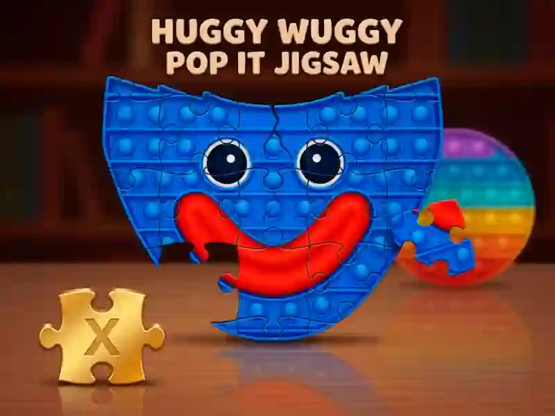 Spel Huggy Wuggy Pop It Jigsaw online