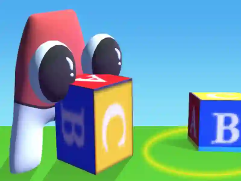 Spel Alphabet: Room Maze 3D online