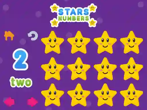 Spel Stars Numbers online