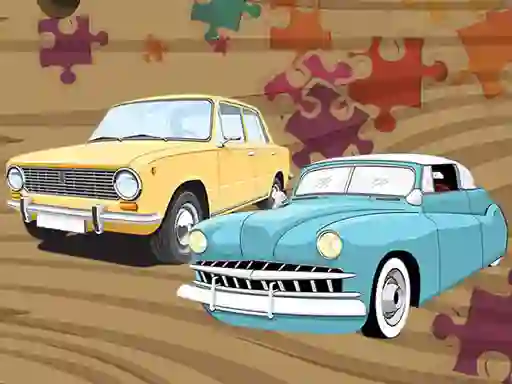 Spel Old Timer Car Jigsaw online