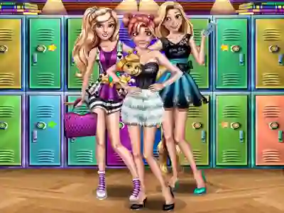 Spel Princesses College Day online