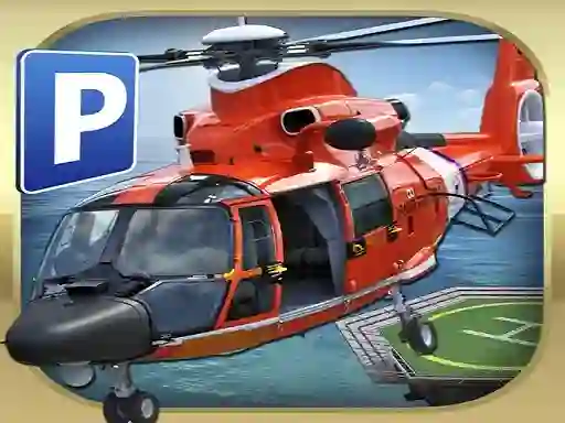 Spel Helicopter Parking & Racing Simulator online