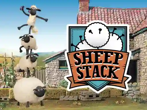 Spel Shaun The Sheep Sheep Stack online