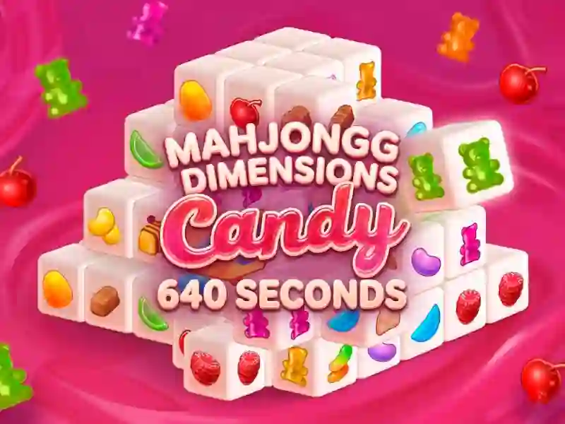 Spel Mahjongg Dimensions Candy 640 seconds online