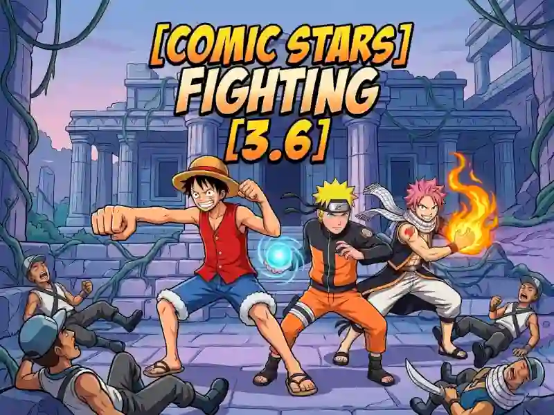 Spel Comic Stars Fighting 3.6 online