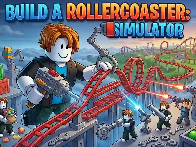 Spel Build a Rollercoaster: Simulator online