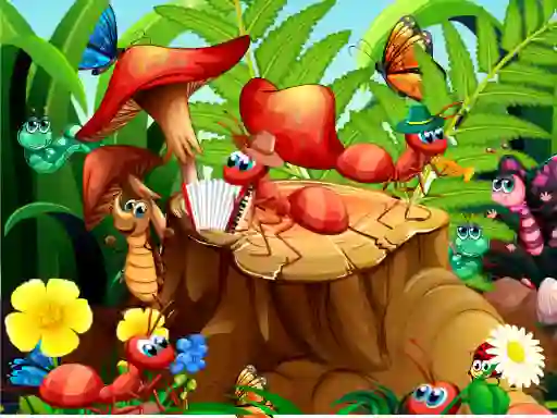 Spel Hidden Objects Insects online