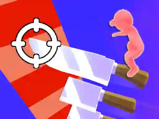 Spel Throw Knife 3D online