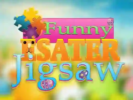 Spel Funny Easter Jigsaw online