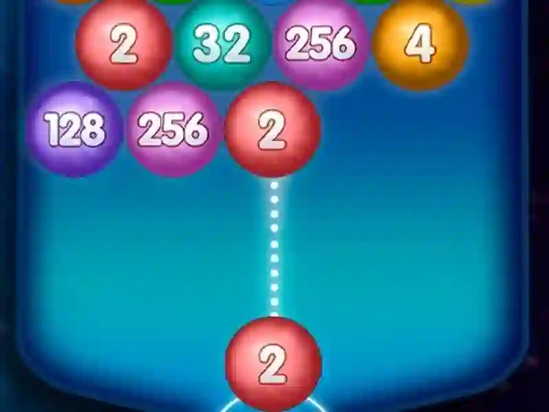 Spel Number Bubble Shooter online