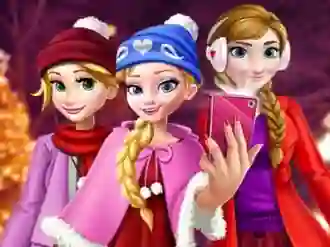 Spel Princess Christmas Selfie online
