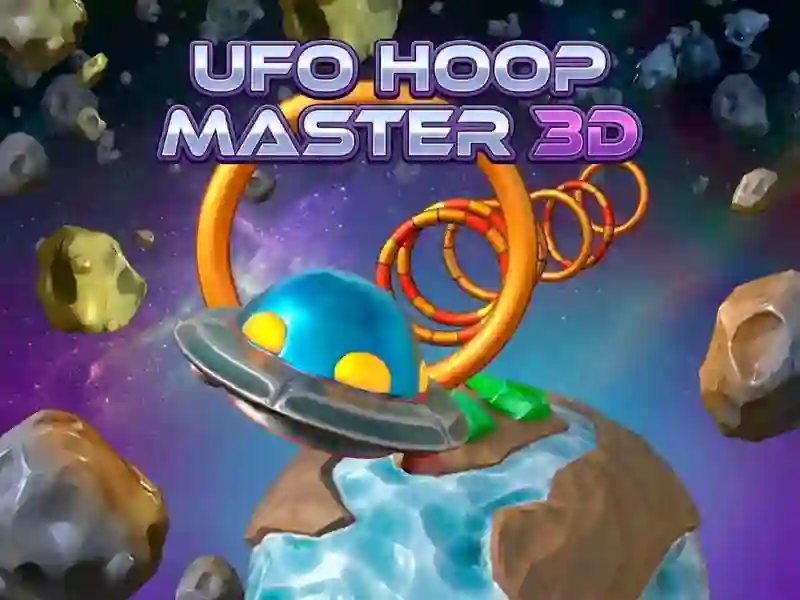 Spel Ufo Hoop Master 3d online