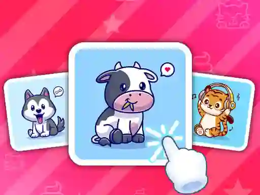 Spel Cute Animal Cards online