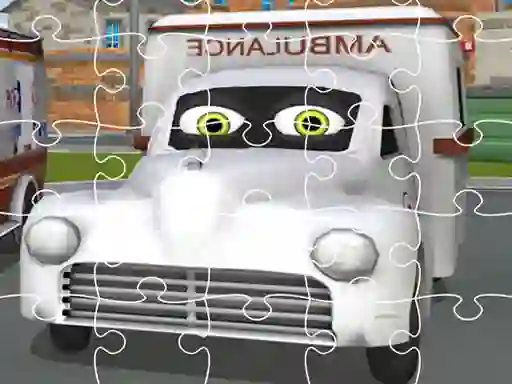 Spel Ambulance Trucks Jigsaw online