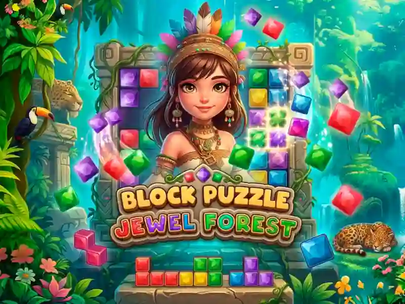 Spel Block Puzzle Jewel Forest online