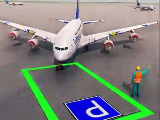 Spel Air Plane Parking 3d online