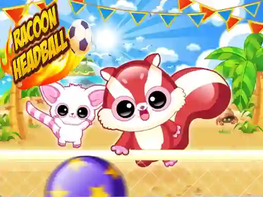 Spel Racoon Headball online