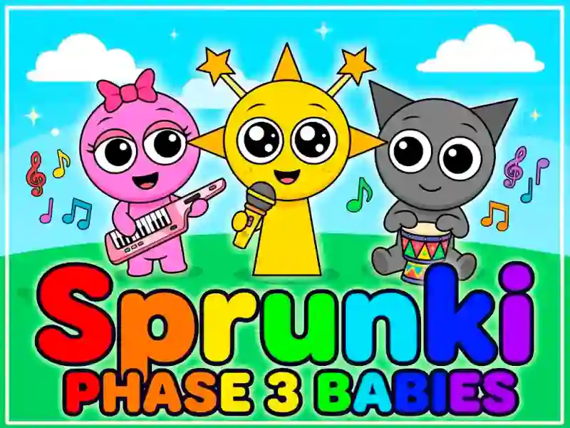 Spel Sprunki baby PHASE 3 online