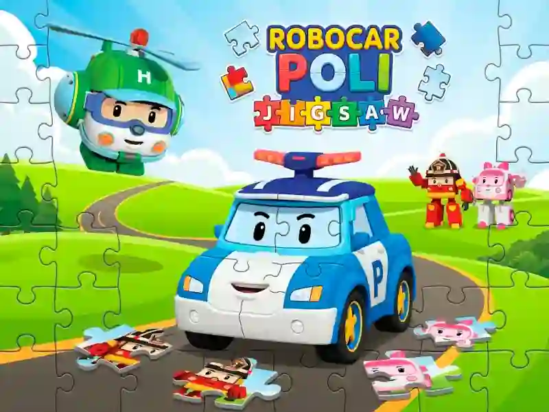 Spel Robocar Poli Jigsaw online