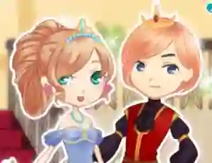 Spel Rromantic royal couple online