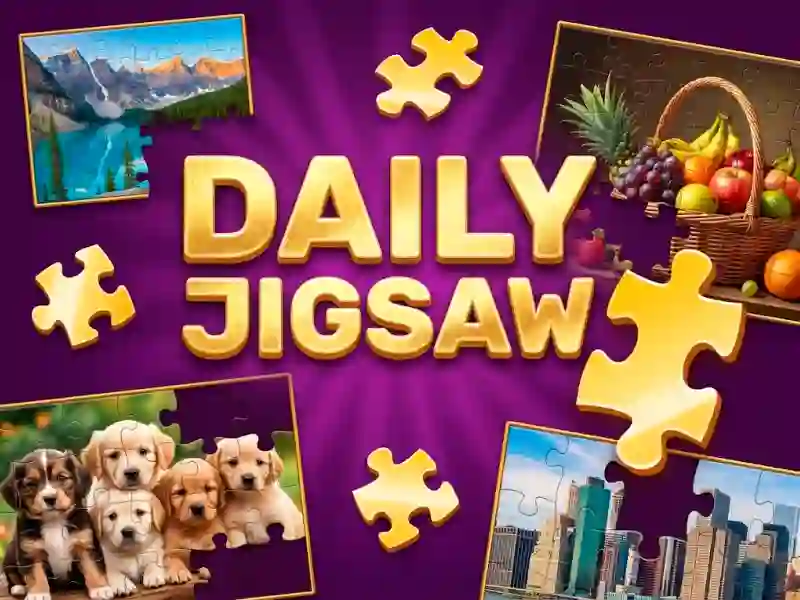 Spel Daily Jigsaw online