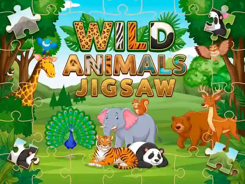 Spel Wild Animals Jigsaw online