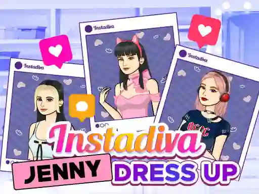 Spel Instadiva Jenny Dress Up online