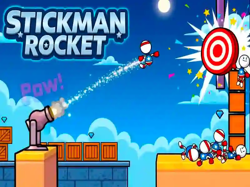 Spel Stickman Rocket online