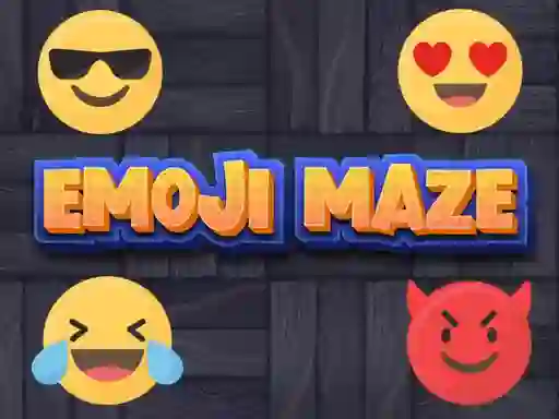 Spel Emoji Maze online