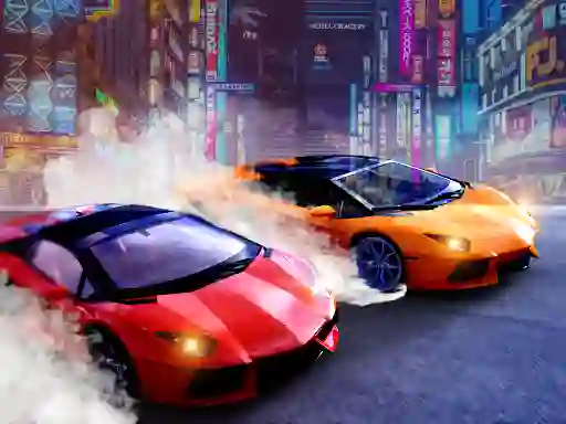 Spel Two Lambo Rivals: Drift online