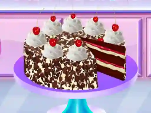 Spel Real Black Forest Cake Cooking online