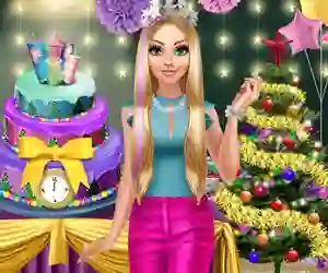 Spel Blondie Winter Party online