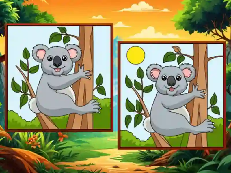 Spel Animal: Find The Differences online