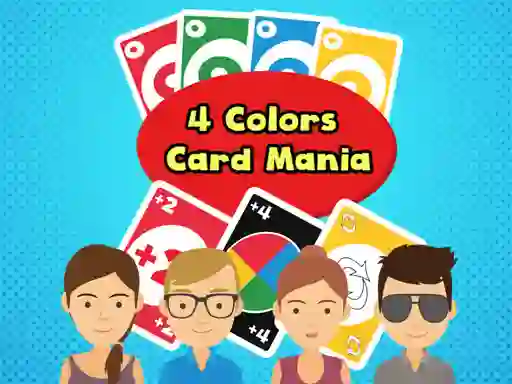 Spel 4 Colors Card Mania online