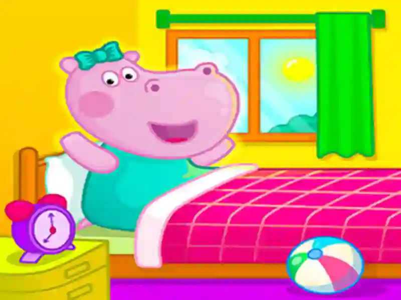 Spel Hippo Good Morning online